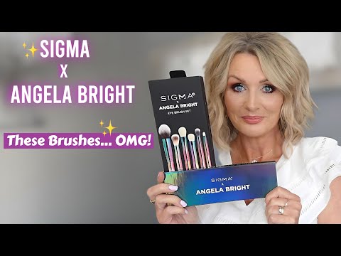 3 Easy Eye Looks with the Sigma x Angela Bright Brush Set & Palette | Over 50 Makeup