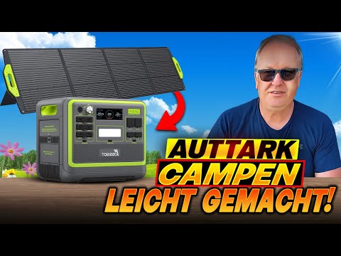 Fossibot F2400: Zyperns Sonne + Solarenergie = Campingparadies!