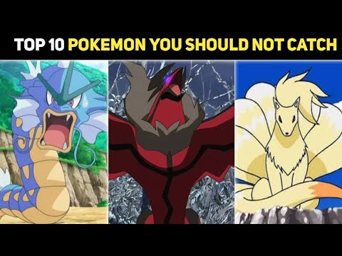 Top 10 Pokemon That You Should Not Catch | 10 Pokemon You Should Never Catch | Hindi |