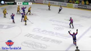 11.Kolo Chance Liga VHK ROBE Vsetín 3:5 ČEZ Motor České Budějovice: Sestřih