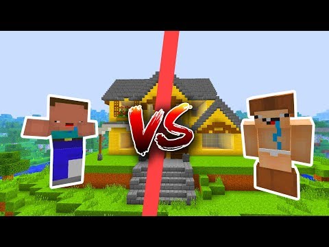 Khi NOOB Xây Nhà Hiện Đại Trong Minecraft
