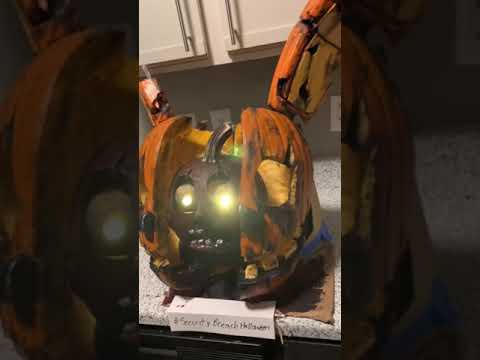 Animatronic Springtrap Pumpkin! {short}