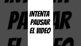 inténta pausar el video