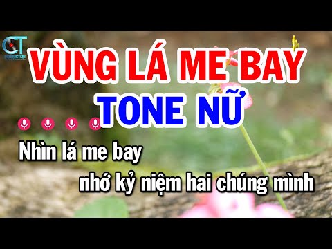 Karaoke Vùng Lá Me Bay Tone Nữ Gm | Nhạc Sống Mới Nhất | Karaoke Tuấn Kiệt