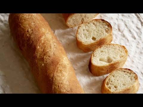 フランスパンの工程動画