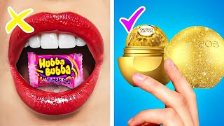 Así Es Como Los Ricos Vs Los Pobres METEN LA COMIDA EN CLASES || ¡Situaciones Divertidas, Life Hacks