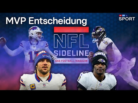 MVP-Duell: Josh Allen oder Lamar Jackson? Wer hat es mehr verdient? | NFL Sideline