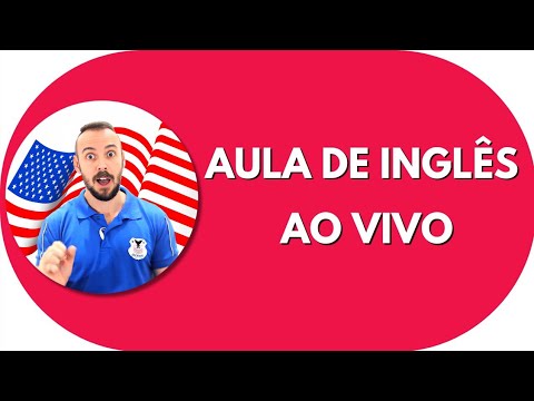 🔴  AULA DE INGLÊS ao vivo!