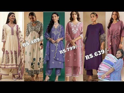 Huge *Trendy* Anarkali & Kurta Set Haul || Omg 😱 इतना अच्छा कैसे आ गया🤭||Under Rs.? Bekar😰Had H