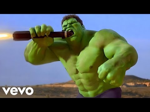 Xadrian, Carla Gia - Bad Things | Hulk vs Helicopters (Hulk Smash Scene)