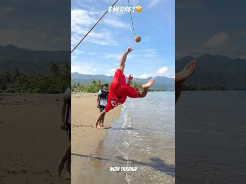 Rollspike bola Gantung bareng Atlit PON🤯#rollspike #spike #sepaktakraw