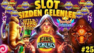 SLOT OYUNLARI 💎💰SLOT SİZDEN GELENLER💰CASİNO MAX WİN REKOR KAZANÇLAR #25#slot  #slotoyunları #casino
