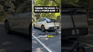 I Turned the Model Y L into a Massive Powerbank 😳🔋