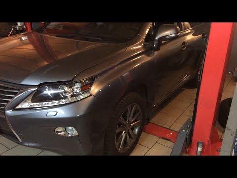 Как поменять масло Lexus RX 350