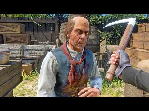 [4K] Ninja Weapon Brutal Kills #2 - Red Dead Redemption 2