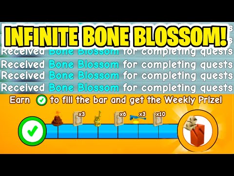HOW TO GET INFINITE BONE BLOSSOM SEEDS IN GROW A GARDEN!