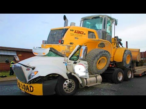 Dangerous Fastest Best of Excavator, Crane,Truck | Heavy Equipment Disaster, Truck Fails Compilation