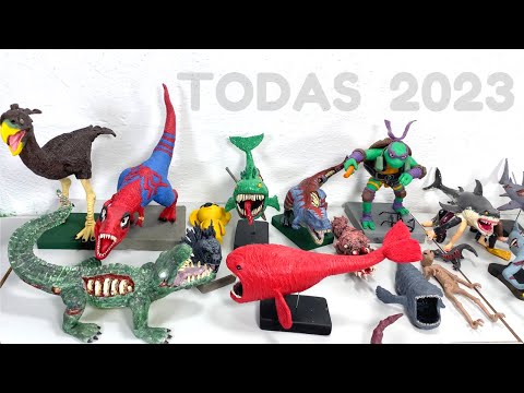 TODAS MIS FIGURAS DEL 2023 de Plastilina - Mi mundo de Plastilina