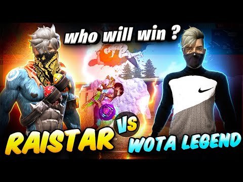 RAISTAR VS WOTA FF 2 LEGENDS WHO WILL WIN ?? MUST WATCH GARENA FREE FIRE