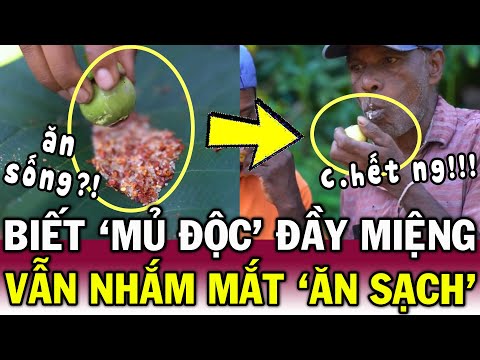 Tiktoker thử thách ăn MĂNG CỤT NON - CĐM lại TÁI MẶT vì chỉ thấy CHẤT ĐỘC C.HẾT NG | Tin Việt Độc Lạ