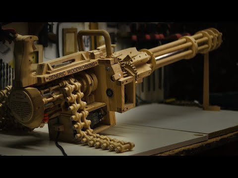 Wooden Minigun