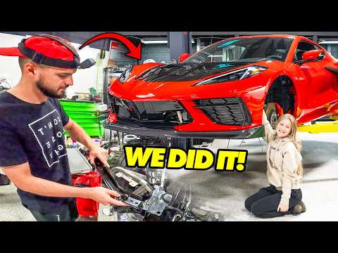 Final Re-Assembly of Her TOTALED Dream Car Build!!