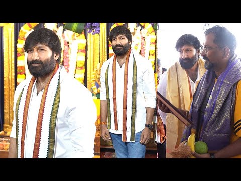 హిట్టు కోసం గట్టి ప్రయత్నం.| Gopichand Sankalp Reddy Historical Drama Launched With A Pooja Ceremony