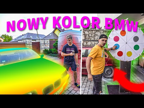 KOŁO FORTUNY DECYDUJE NA JAKI KOLOR MALUJĘ SWÓJ SAMOCHÓD!