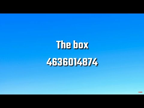 The Box Roblox Boombox Code 07 2021 - roblox rap codes id