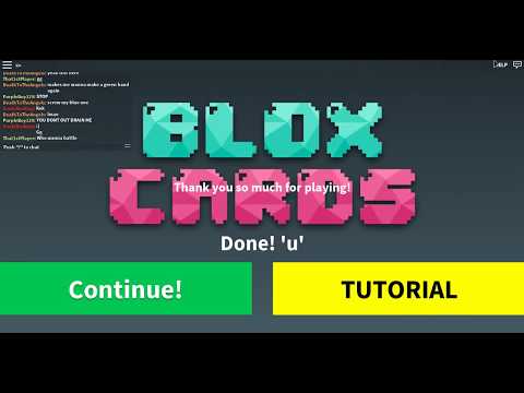 blox cards roblox