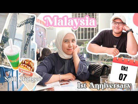 Anniversary di Malaysia! VLOG pertama bareng Suami | Spill Budget di MALAYSIA.