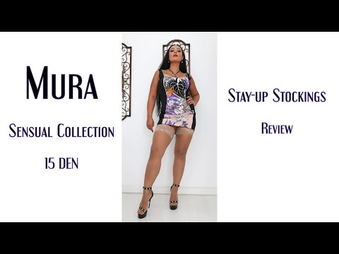 Mura Sensual Collection 15 DEN stay-up stockings (Review)