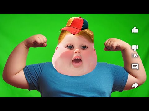 Green Screen Kids be like V