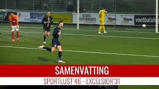 Screenshot van video Samenvatting Sportlust'46 - Excelsior'31