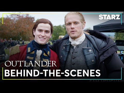 Outlander | BTS: Sam Heughan & Charles Vandervaart on That Shocking Reveal | Season 7, Part 2