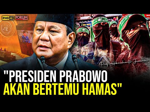 PROF HIKMAHANTO JUWANA: PRABOWO AKAN JADI JURU DAMAI ISRAEL-PALESTINA