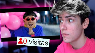 Músicos reaccionan a videos musicales CON 0 VISITAS (increíble)