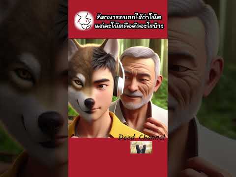 หมาป่าเดียวดาย! | Deed Channel #การ์ตูน #ตลก #น่ารัก พากย์ไทย อนิเมะ AI