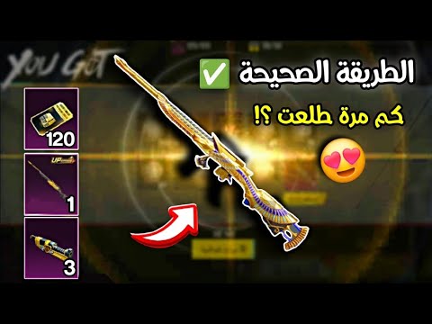 ثغرة البكج المميز ✅️ الطريقة الصحيحة للحصول على M24 الفرعونية اكثر من مرة 😍 تفتيح البكج المميز ببجي