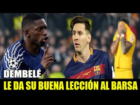 🔴Dembélé HUMILLÓ al Barcelona… y así se convirtió en HÉROE en París | Historia completa