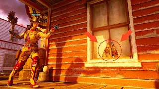 THEY ALL WERE TRYING TO TRICK ME BY HIDING IN THE OUTLAW SECRET ROOM!!