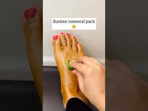 Feet Cleaning Tips | Fair Feet Home Remedy | Most Easy Pedicure | Remove Suntan #youtube #shorts
