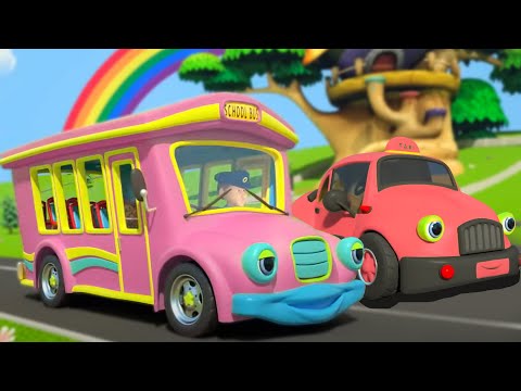 Wheels On The Vehicles : Learn Street Vehicles Baby Songs & Nursery Rhymes