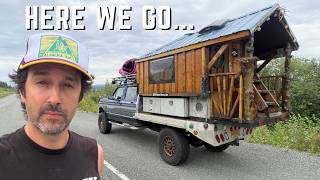 A HORRIBLE Start to Our 12,000 Mile Road Trip | Driving the Alaska Highway in 2 Old Ford Trucks