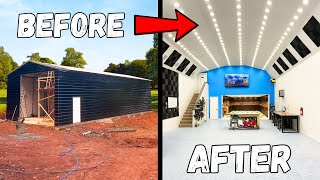 I turned a STEEL building into my DREAM shop