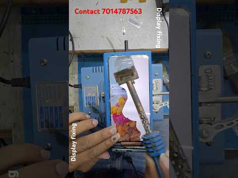 TFT display polarizer film change #smartphone #amazingfacts #tech #glassrepair #brokenmobile
