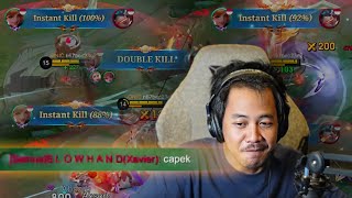 MAAP YA BANG ❤️ LOCK XAVIER TAPI YANG DISALAHIN TEAMNYA WKWKW - Mobile Legends