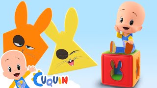 Learn the shapes with Cuquín and Ghost's color cube | Learn with Cuquin
