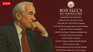 BACKSTAGE @ The Ron Paul 90th Birthday BBQ