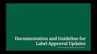 Overview: Voluntary "Product of USA" Labeling Claims